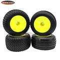 RC 12mm Hex RC Wheels and Tires for 1/16 Traxxas Erevo for Short Course Truck 1:10 Scale Riaario Amoril Mini Tires Wheels