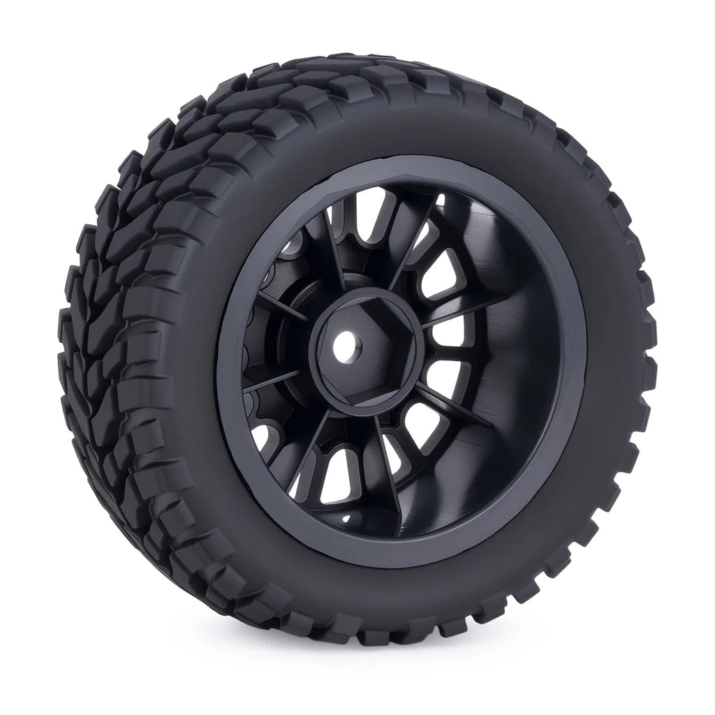 RC Off-Road Tires & Wheels 1.9 Inch 75mm with 12mm Hex for Traxxas TRX4 Axial SCX10 WLtoys 144001 Tamiya 1/10 1/12