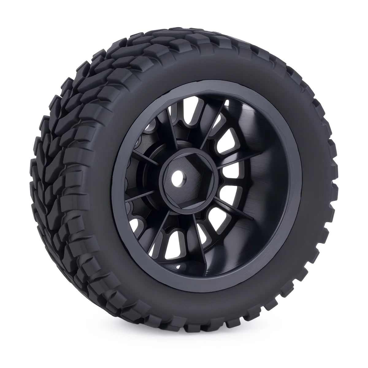 RC Off-Road Tires & Wheels 1.9 Inch 75mm with 12mm Hex for Traxxas TRX4 Axial SCX10 WLtoys 144001 Tamiya 1/10 1/12