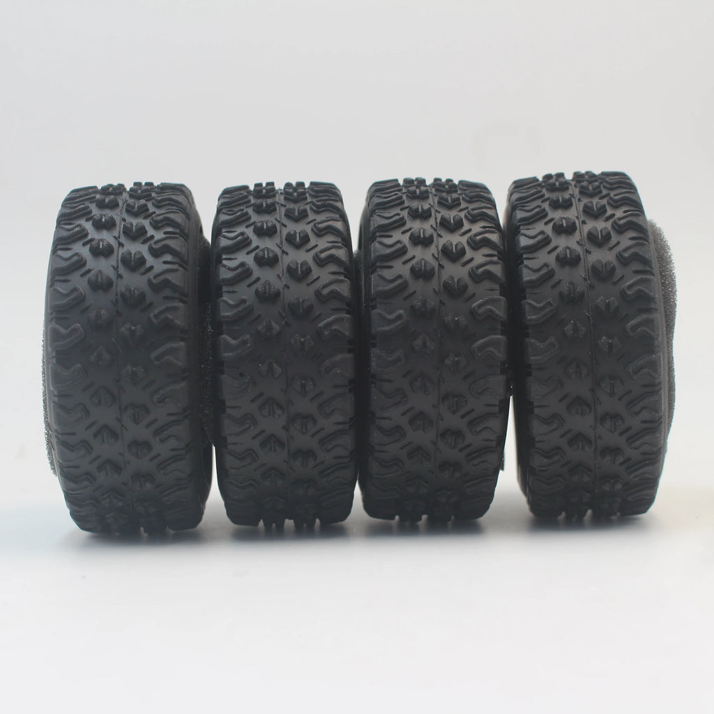 4pcs RC Model Car 1/10 Rubber Tires Tyre Rally Tire fits for 1:10 Touring Car 1/10 Tire 21104