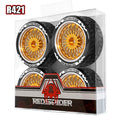 1/10 RC Racing Wheels Tires Metal Wheel Rims Hub12mm Hex for 1:10 RC On Road Car Tamiya Kyosho TT01 TT02 XV01PTG-2 HSP HPI