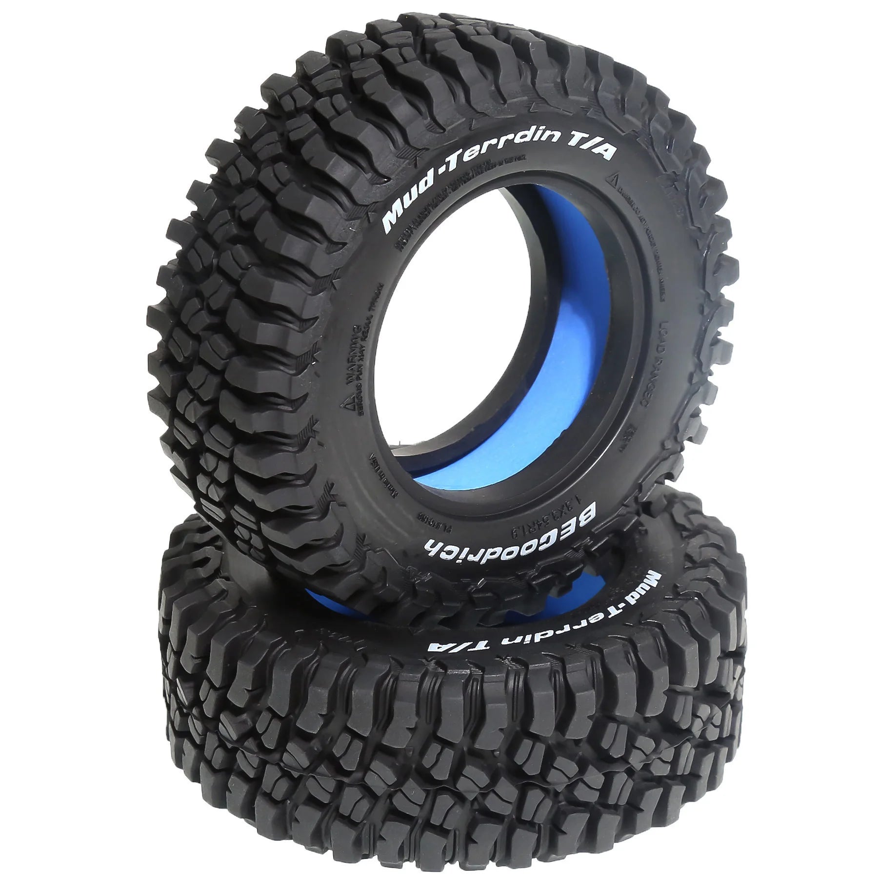 4pcs 90x33mm 1.9" Rubber Off Road Tire w/Foam