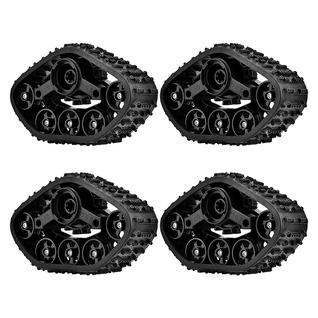 RC Upgrade Parts 4pcs RC Wheel & Tire 1/16 RC Truck Rubber + ABS RC Car