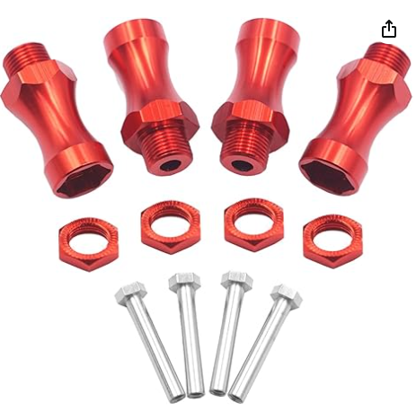 IRonManRc Aluminum 12mm to 17mm Wheel Extension Hex Drive Hub