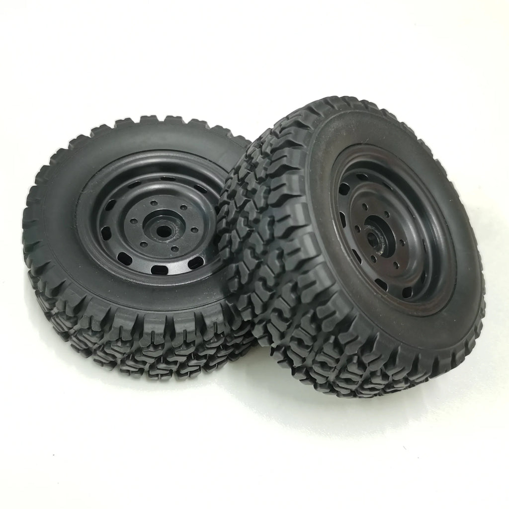 Tires for RC Car 1/14 1/16 RC Car Tires Wheel 4PCS 12mm Hex SCY 16101/2/3 MJX 16208/9 14209 JJRC Q130 C8805 HBX Wltoys Car Tires