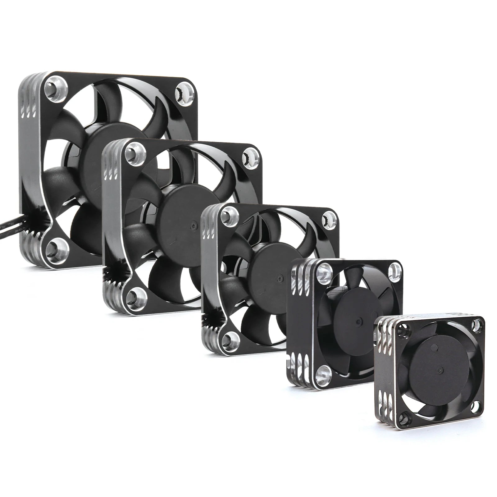 RC 25/30/35/40/50mm Fan 28000 RPM Heat Dissipation Cooling Fan for RC Crawler 1/10 1/8 1/5 Motor Brushless/Brushed ESC RC Car