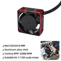 RC 25/30/35/40/50mm Fan 28000 RPM Heat Dissipation Cooling Fan for RC Crawler 1/10 1/8 1/5 Motor Brushless/Brushed ESC RC Car