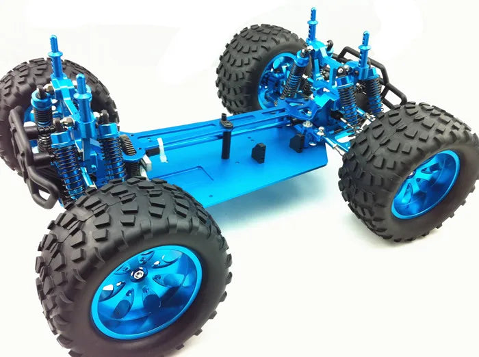 RC Car 04001 Aluminum Alloy Chassis For 1/10 HSP 94107 94170 94118 94111 RC Buggy, Monster, Truck or Custom Build