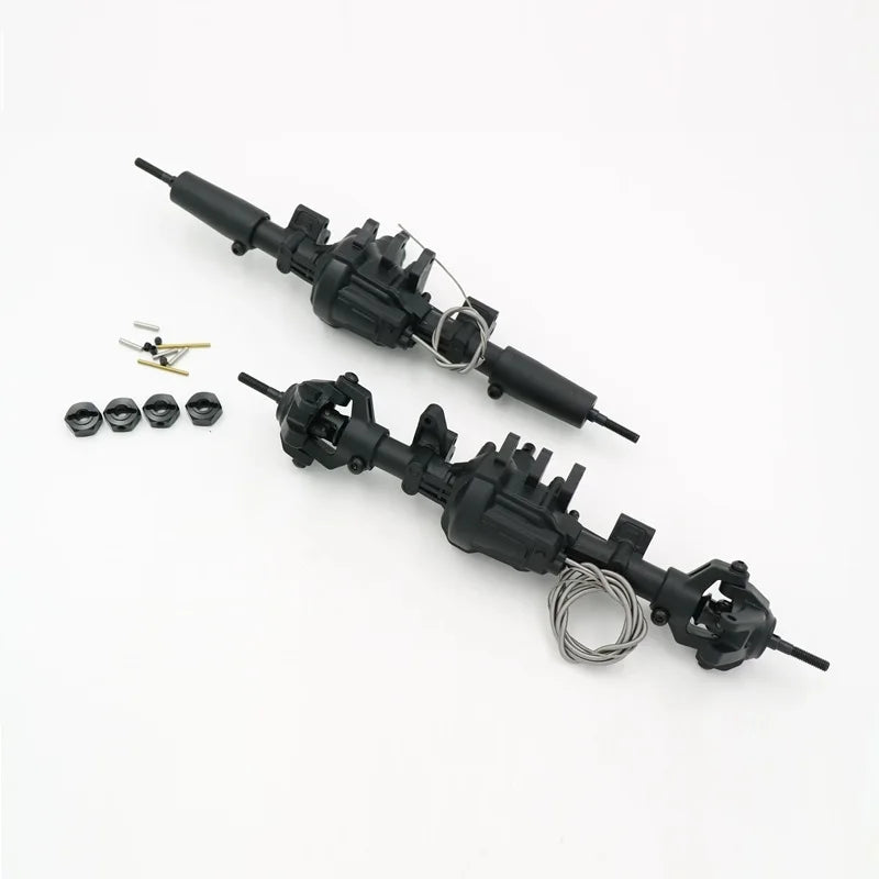 CROSS RC 1/10 AT4 RC Crawler Front and Rear Axle Portal Axle Set and non Portal Set - 97400885 97400889