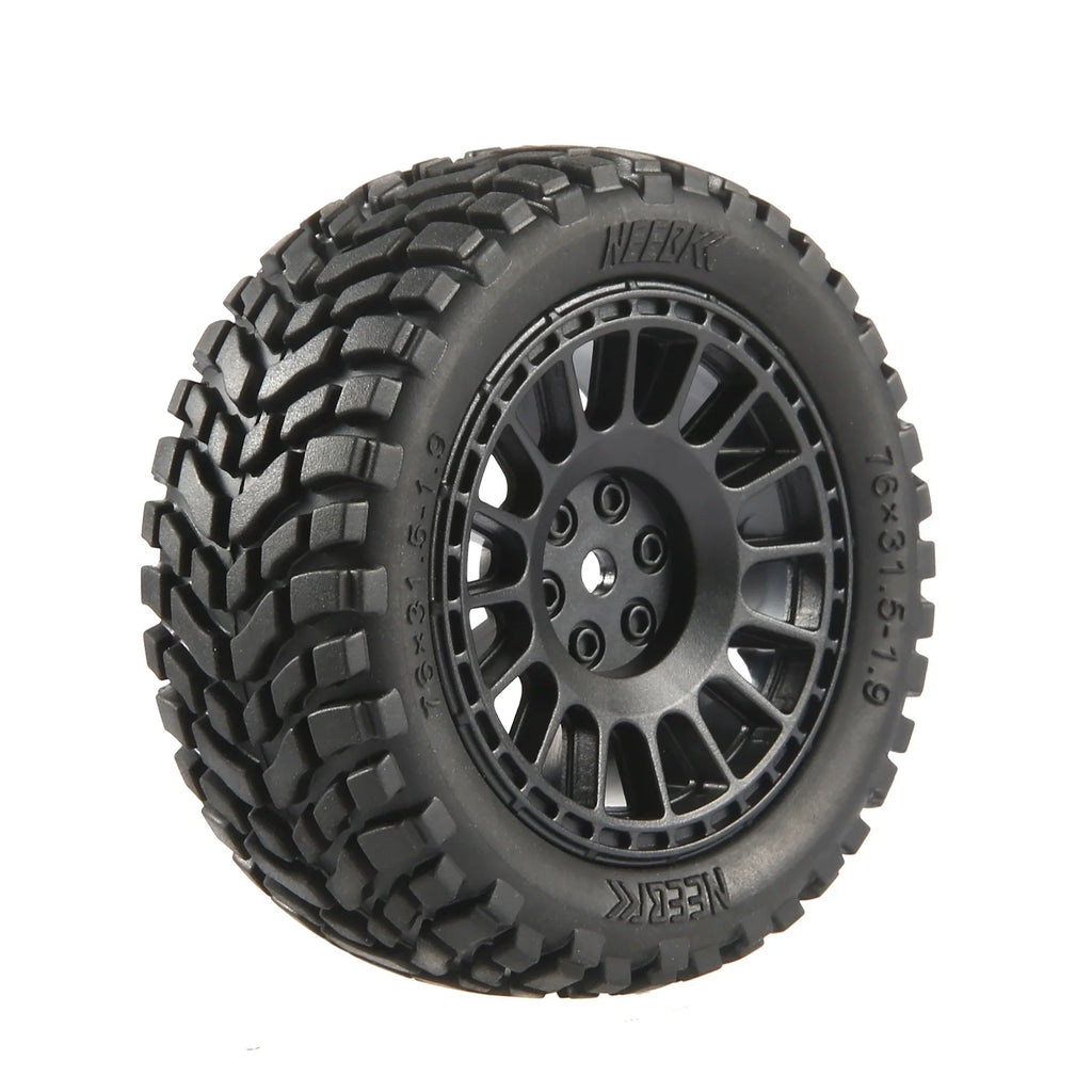 1.9 inch 76mm RC Tires Wheel 12mm Hex Hubs for Wltoys 144010 144001 1/14 1/16 1/10 Scx10 Traxxas Trx-4 Tamiya RC Racing Car