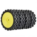 RC Model car 1/10 flat running road racing tire TT01 strong grip and wear-resistant 70MM nylon hub