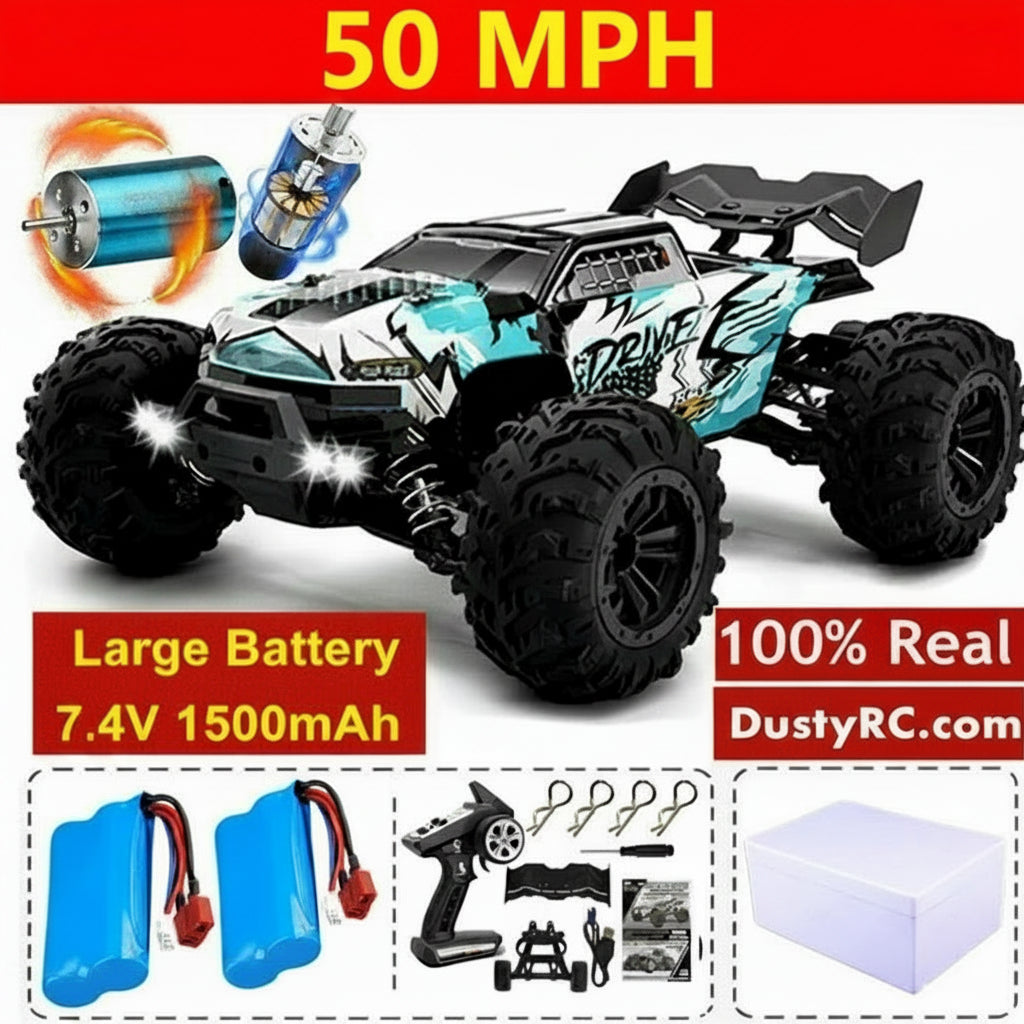 1/16 Scale 4WD Off Road Basher- Available Brushed or Brushless Motor