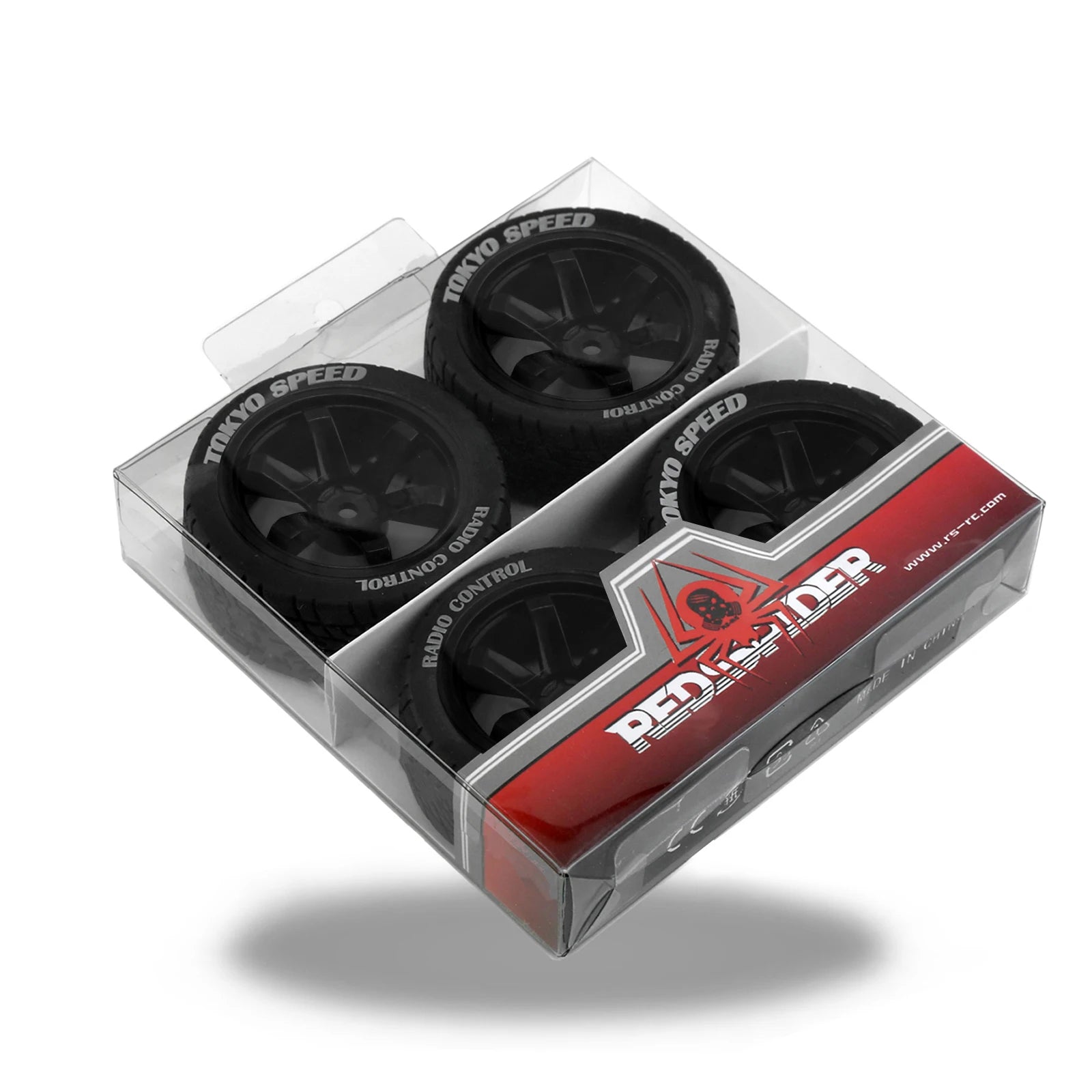 1/10 RC Rally Racing Wheels & Tires Road Rubber Tires