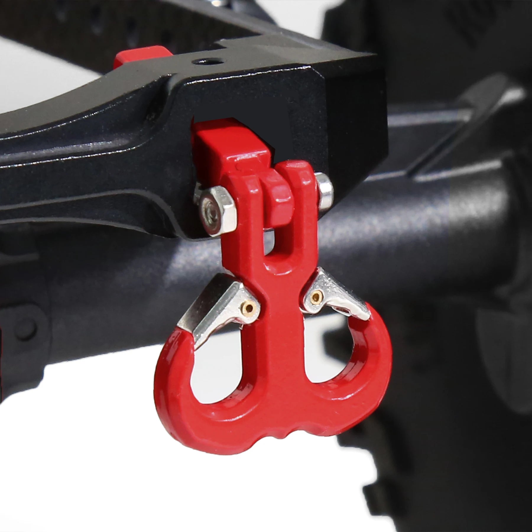 RS RC 1/10 Climbing Car  Tail Hook Trailer Towing Rescue Hook For   1/10 RC Crawler Traxxas TRX4 SCX10  RC Car Upgrade Accessori