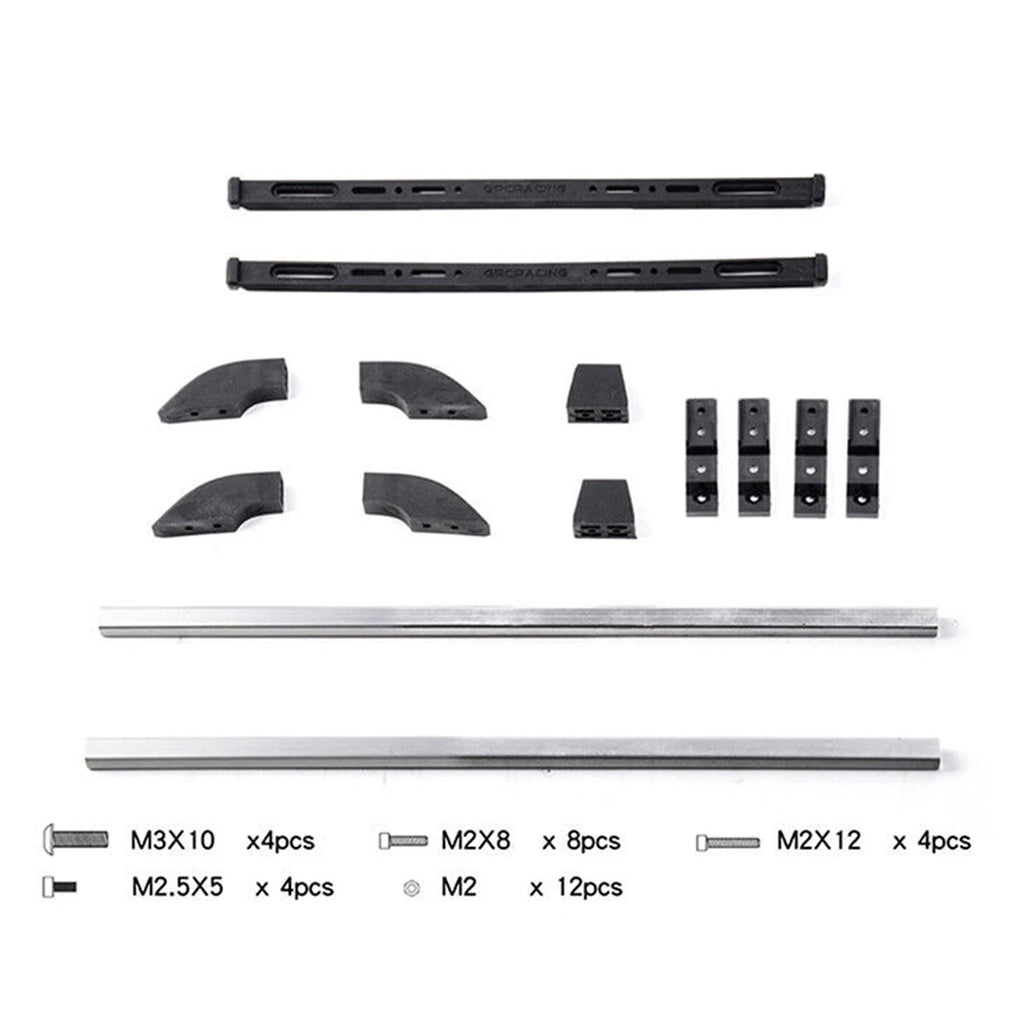 RC for simulating climbing car modification parts 1/10 roof luggage rack