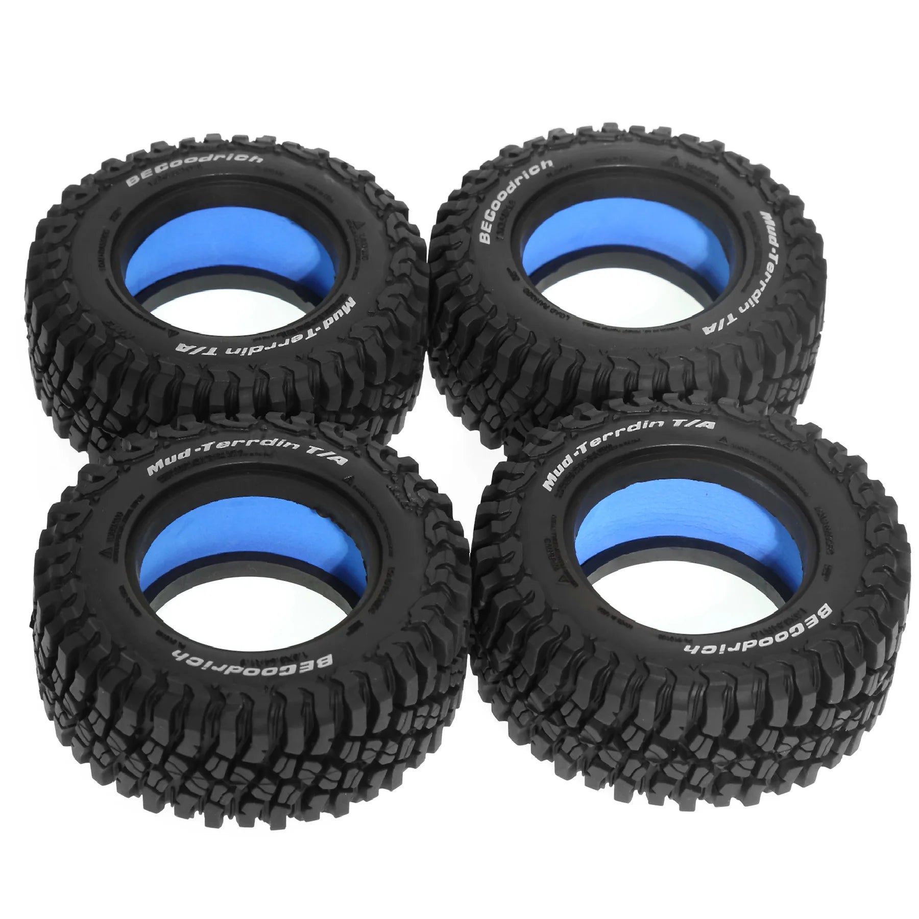 RC Rock Crawler 1.9Inch Tires 89-90mm Tyre For 1/10 RC4WD D90 D110 AXIAL SCX10 II III CAPRA TRAXXAS TRX-4 TRX-6 RGT 1.9" WHEEL