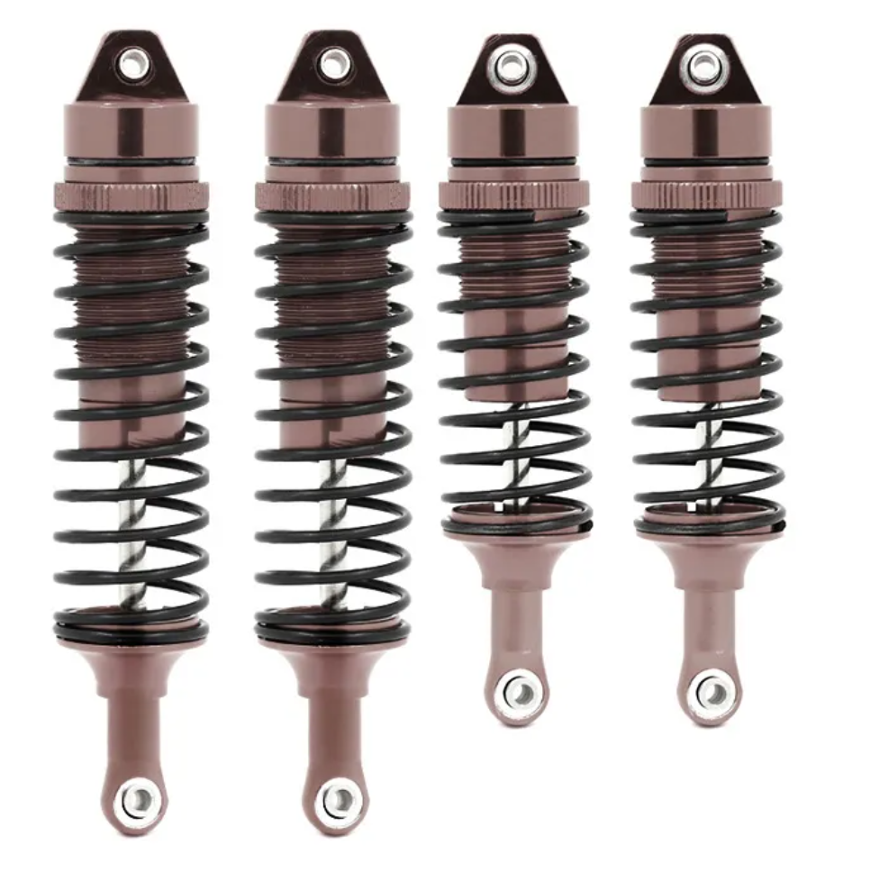 1/10 Metal Front & Rear Shock Set For Traxxas Slash, Rustler, Stampede