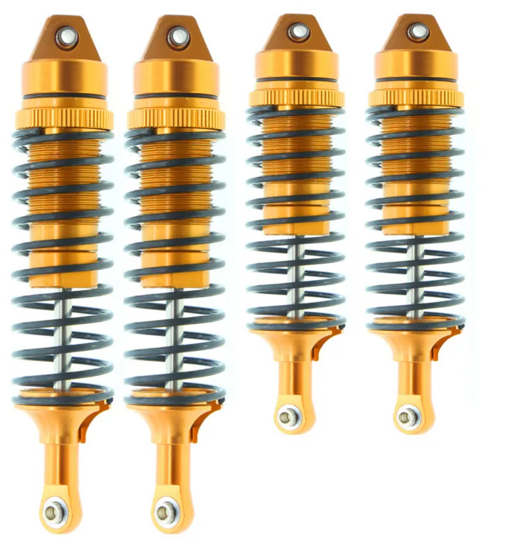 1/10 Metal Front & Rear Shock Set For Traxxas Slash, Rustler, Stampede