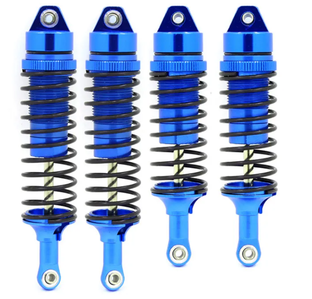1/10 Metal Front & Rear Shock Set For Traxxas Slash, Rustler, Stampede