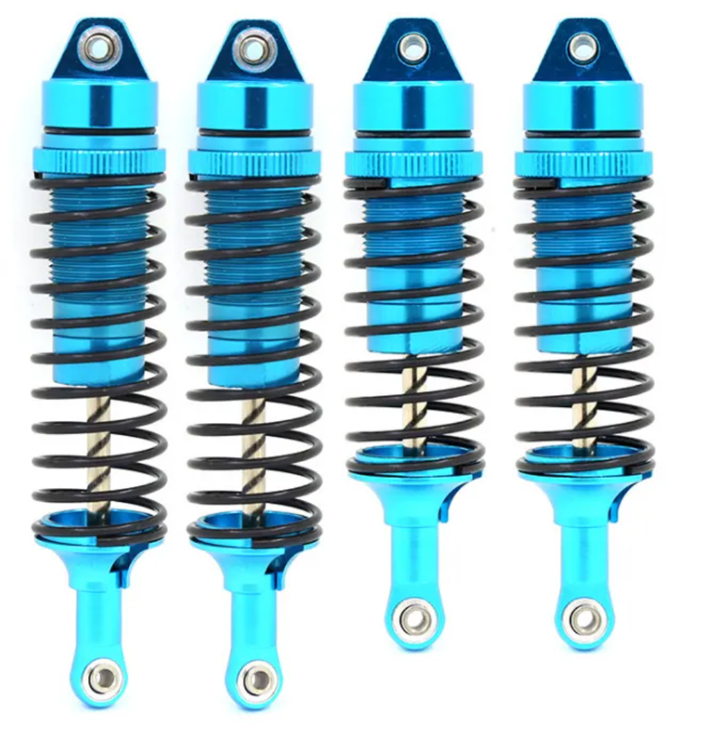 1/10 Metal Front & Rear Shock Set For Traxxas Slash, Rustler, Stampede