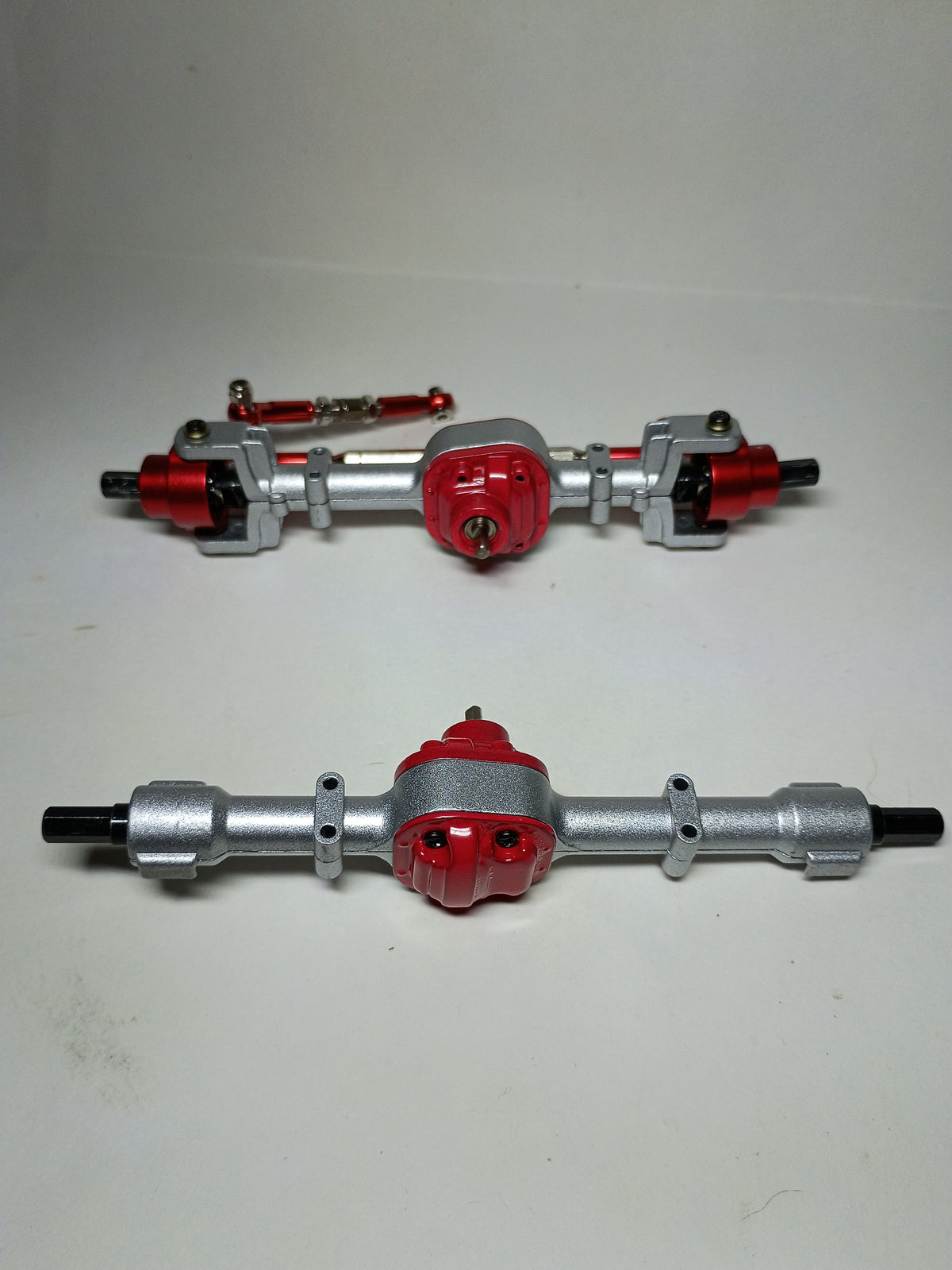 MN Models MN82 Metal Front and Rear Axle Upgrade Set - LC79 RC Crawler Accessories