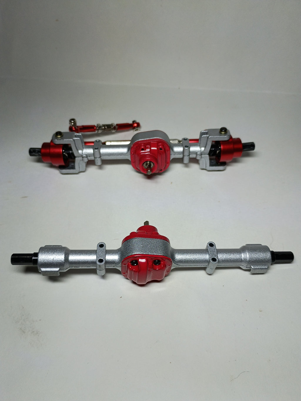 MN Models MN82 Metal Front and Rear Axle Upgrade Set - LC79 RC Crawler Accessories