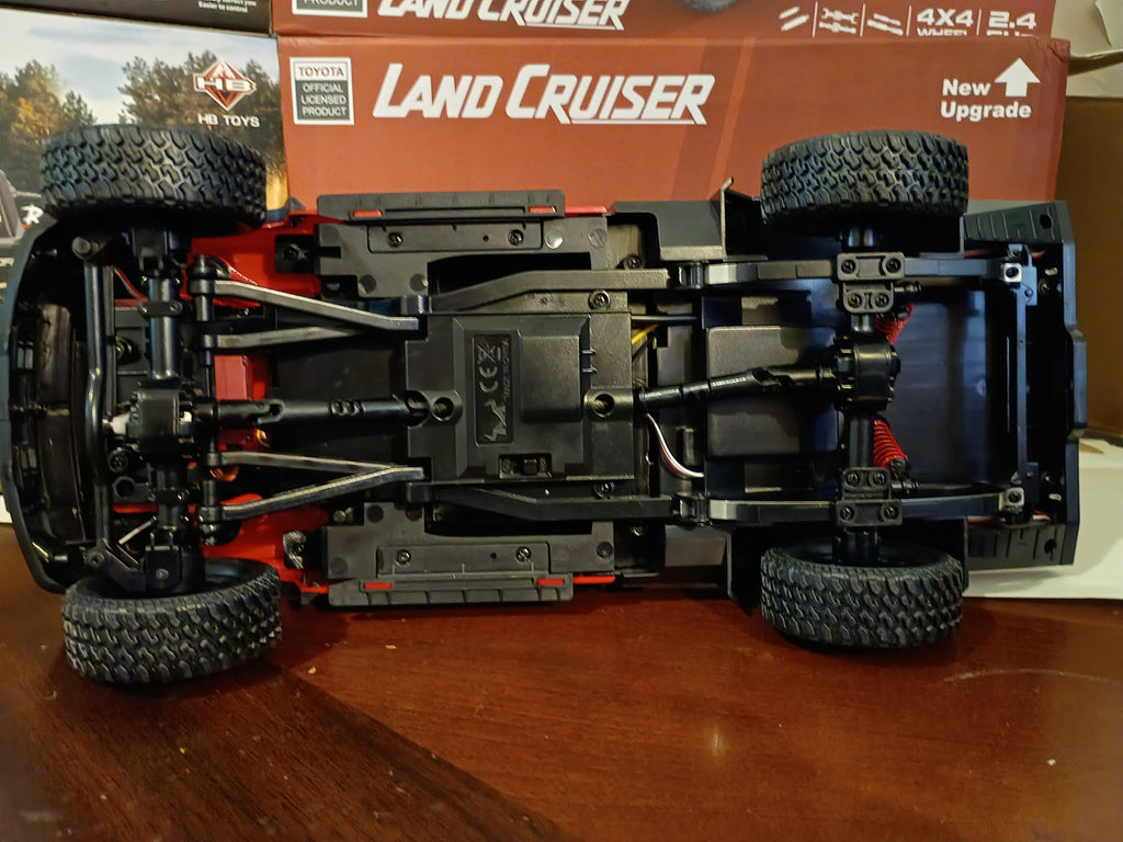 MN Models - MN82T Universal 1/12 Trail Tow Rig RC Car with Mechanical Recovery Crane and 2-Speed Proportional 4WD (Red)
